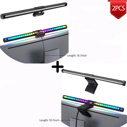 LumiView DeskPro – LED Monitor Lamp with RGB Ambient Lighting