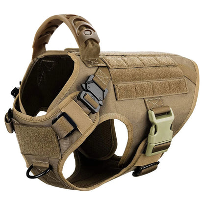 AlphaGear™ Dog Harness – Military-Grade Training Vest for German Shepherds & More