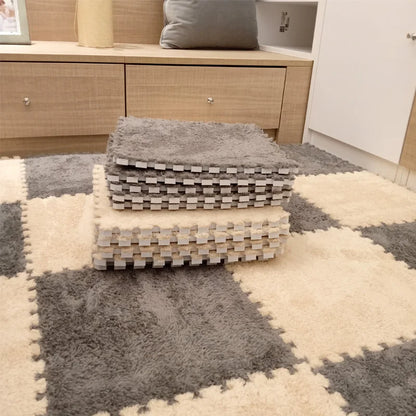 SnugglePlay Baby Mat – Warm & Safe Foam Floor Tiles for Kids’ Room