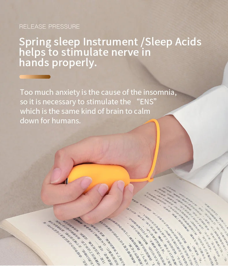 CalmWave Pro – Smart Handheld Sleep & Anxiety Relief Device