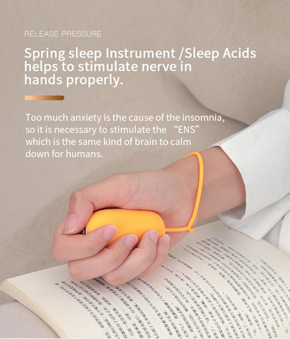 CalmWave Pro – Smart Handheld Sleep & Anxiety Relief Device