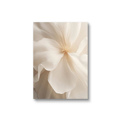 BloomAura Elegance – Frameless Botanical Peony Poster for Living Room