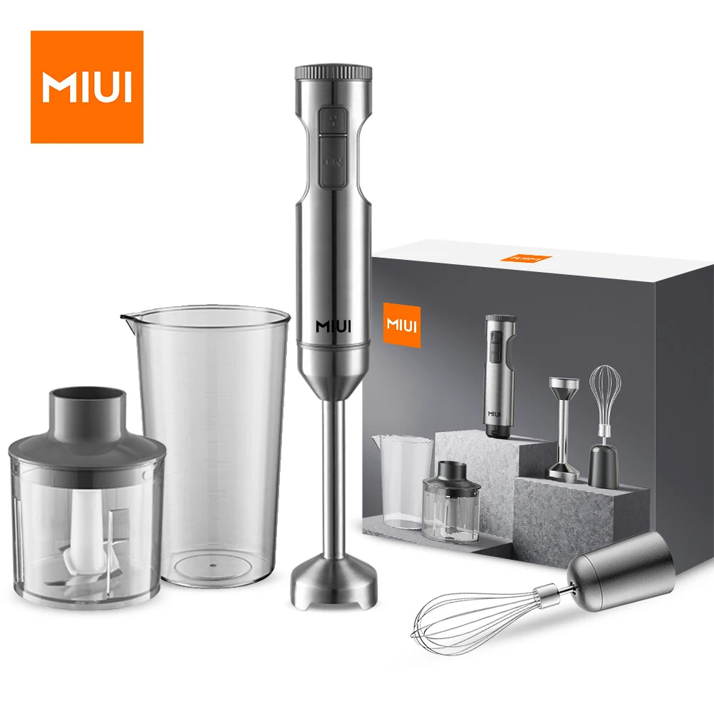 MIUI TurboMix Master – 1000W Multi-Function Stick Blender with Accessories