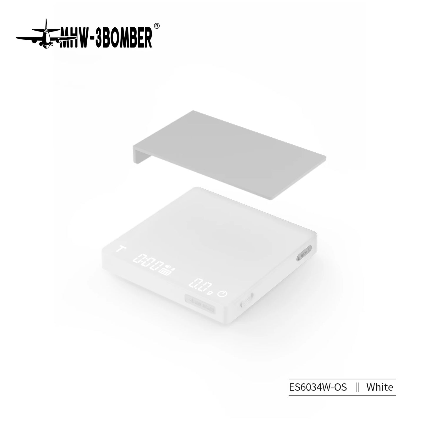 BaristaPro Digital Coffee Scale – High Precision & Rechargeable