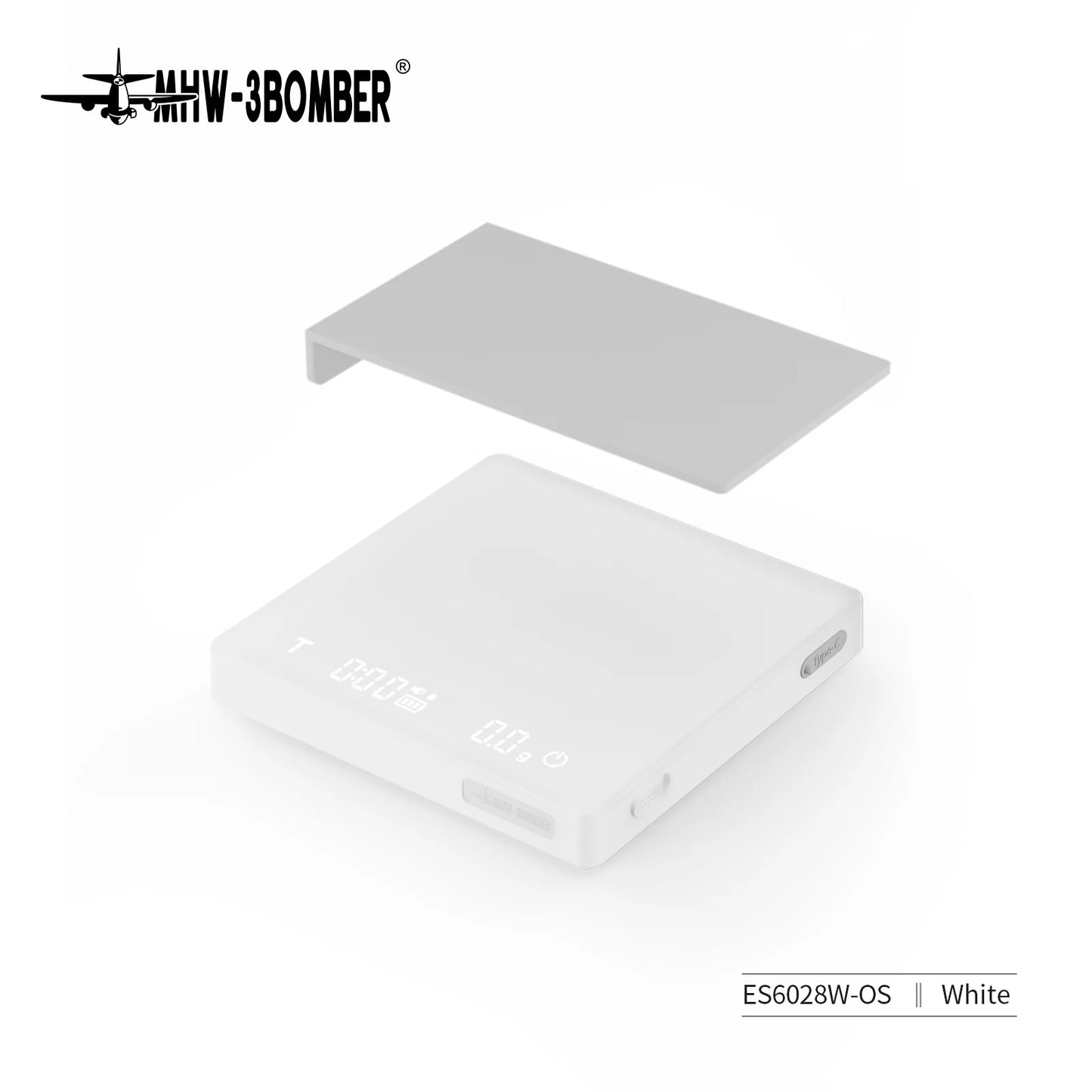 BaristaPro Digital Coffee Scale – High Precision & Rechargeable