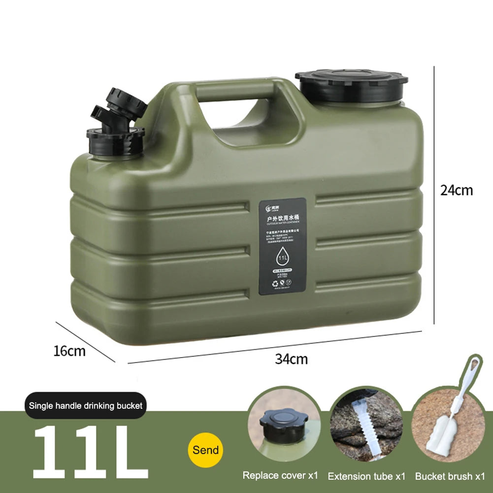 HydroMate™ Large Capacity Camping Water Carrier – Leakproof & Durable