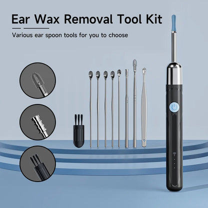 ClearView Ear Pro – WiFi Digital Ear Wax Removal Camera with 6 LEDs