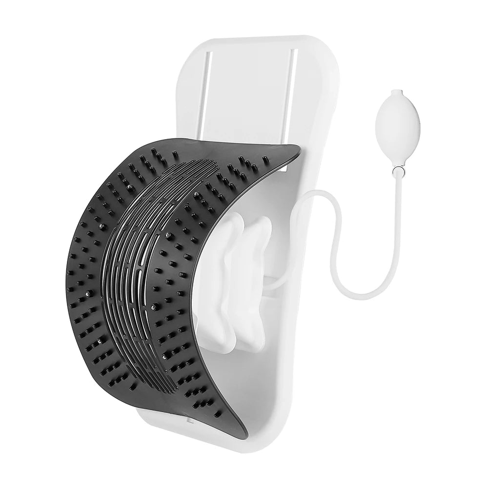 FlexiRelief™ Adjustable Back & Neck Massager – Airbag Support & Posture Aid