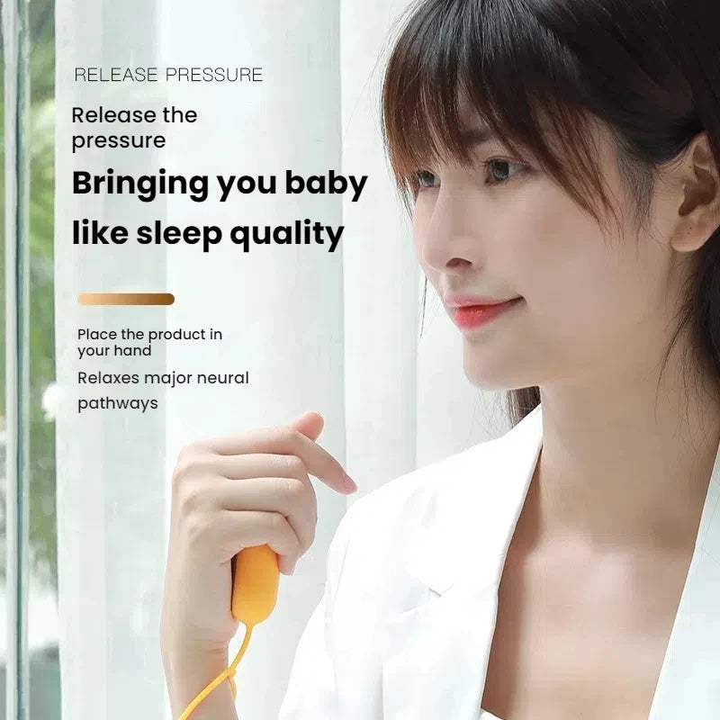 CalmWave Pro – Smart Handheld Sleep & Anxiety Relief Device