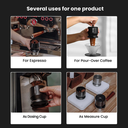 MHW-3BOMBER PrecisionDose Pro – Espresso Dosing Funnel & Shaker for Home Baristas