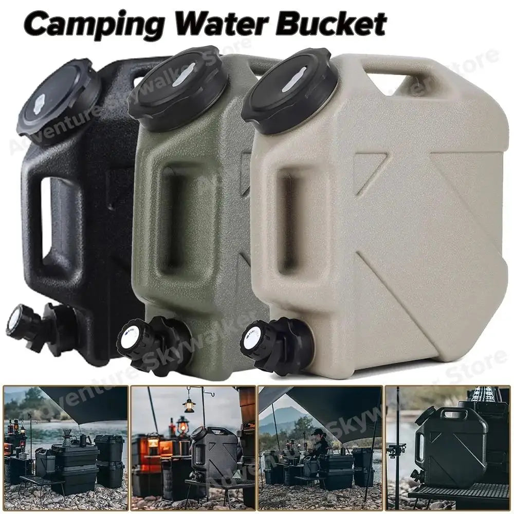 HydroMate™ Large Capacity Camping Water Carrier – Leakproof & Durable