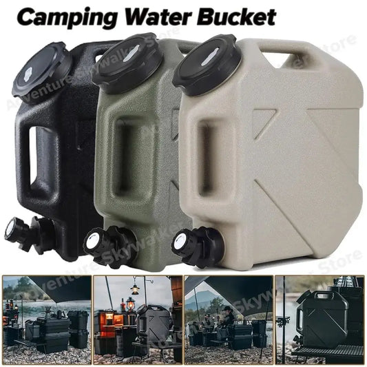 HydroMate™ Large Capacity Camping Water Carrier – Leakproof & Durable