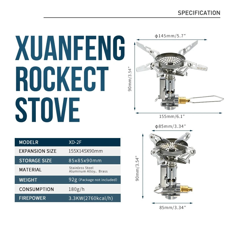 CampMate - Portable Gas Stove