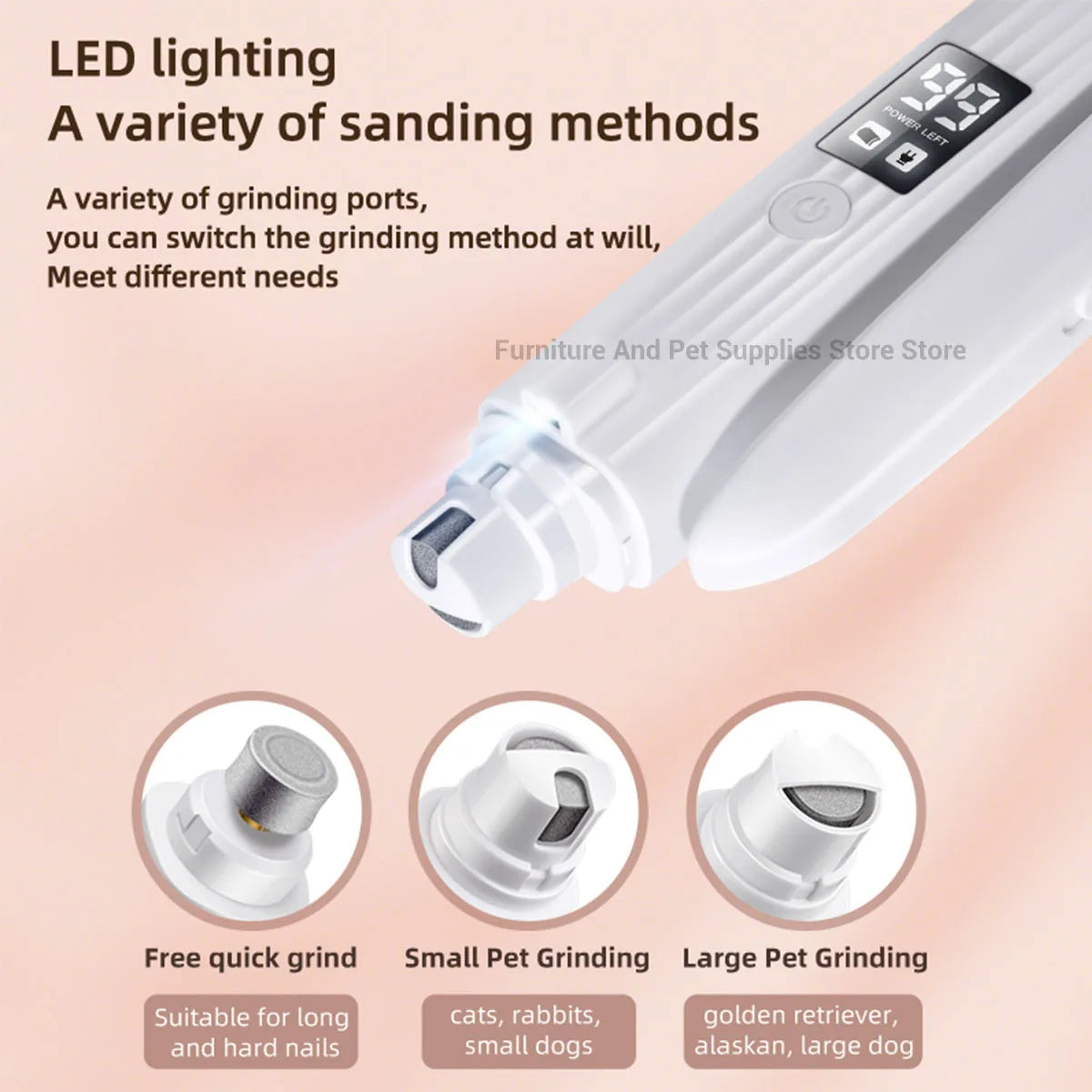 PawPerfect™ LED Nail Trimmer – Smooth, Stress-Free Grooming for Cats & Dogs