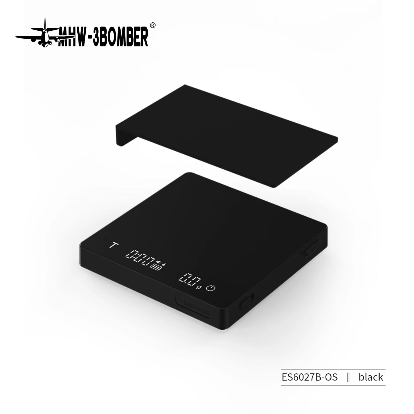 BaristaPro Digital Coffee Scale – High Precision & Rechargeable