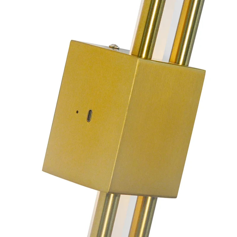 Nordic LED Wall Sconce – USB Plug-In Modern Wall Lamp for Home or Hotel