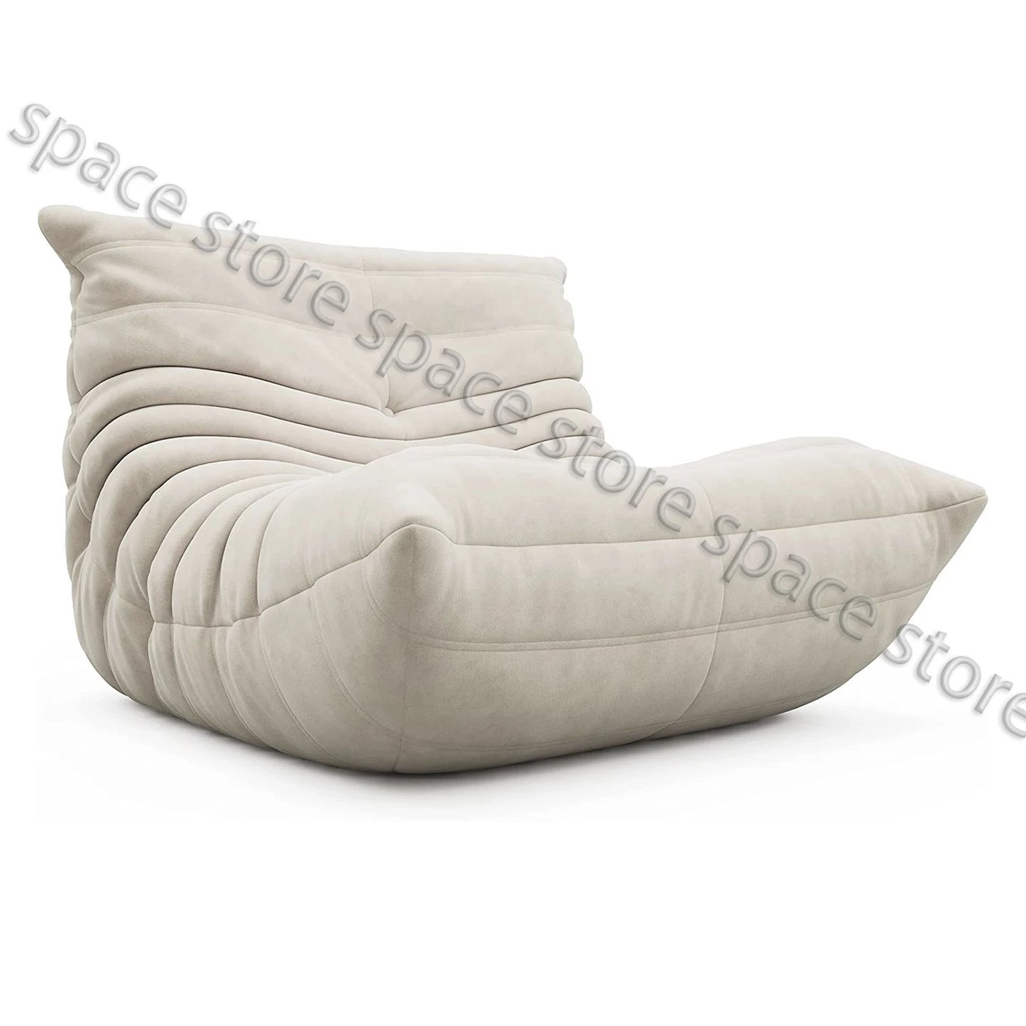 LoungeNest Caterpillar – Soft Rocking & Leisure Chair for Home & Balcony