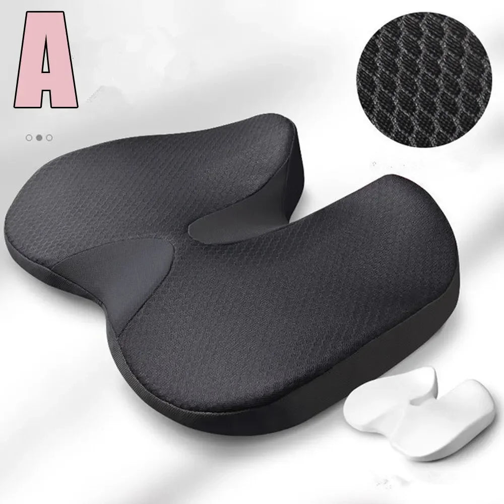 ComfortSit Plus – Non-Slip Orthopedic Seat Cushion for Back & Prostate Support