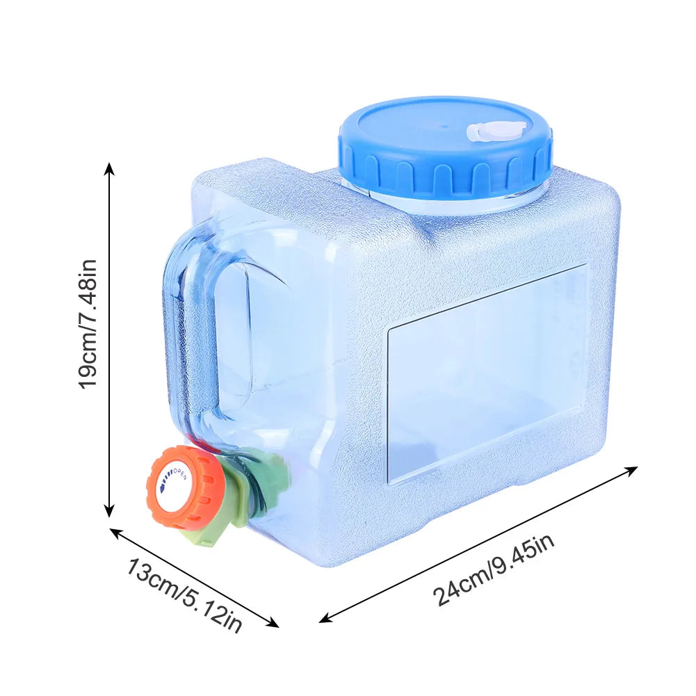 HydroMate™ Large Capacity Camping Water Carrier – Leakproof & Durable