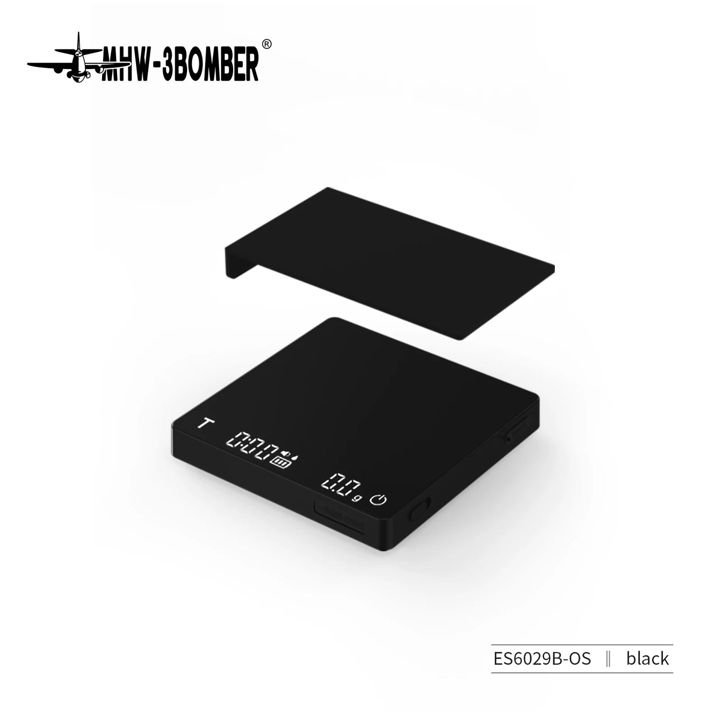 BaristaPro Digital Coffee Scale – High Precision & Rechargeable