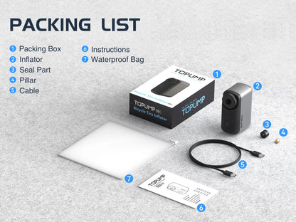 TB2 AirHero – Portable High-Pressure Pump to Keep You Rolling Anywhere