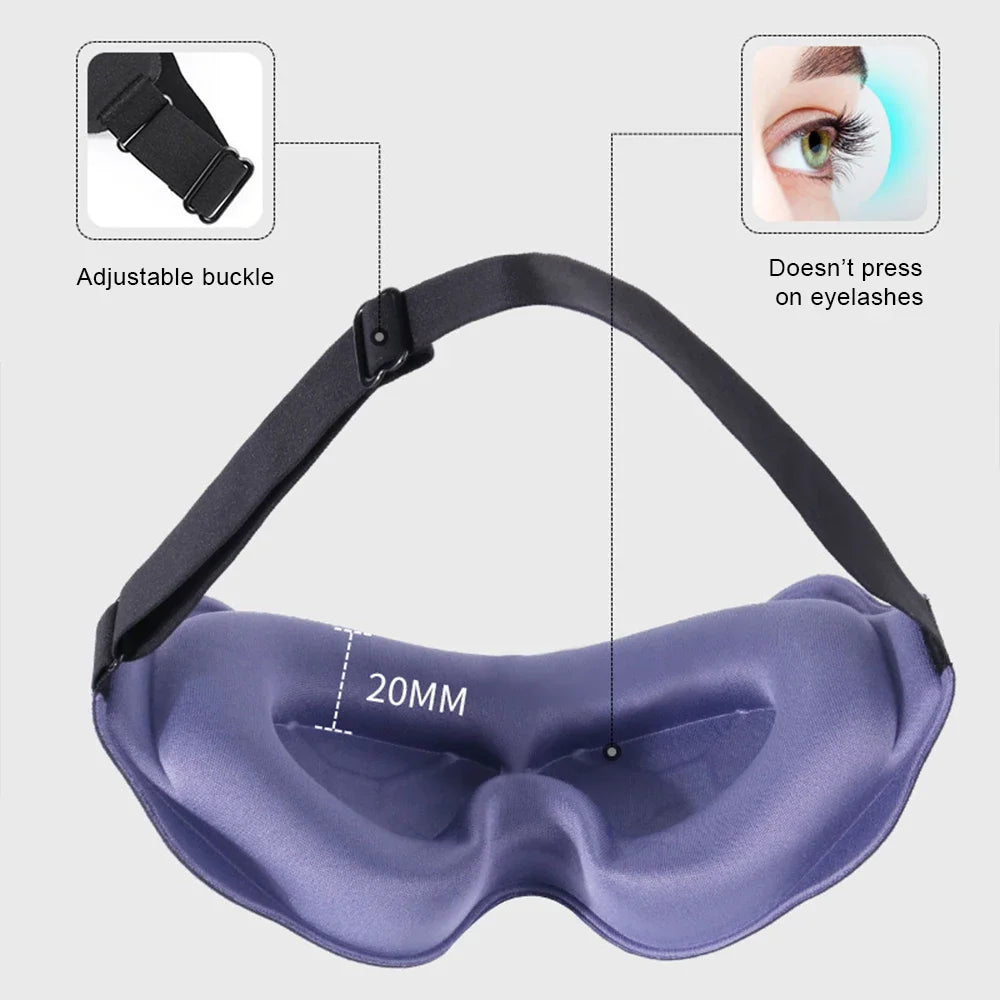 DreamCover™ 3D Sleep Mask – Block Out Light for Deeper Rest
