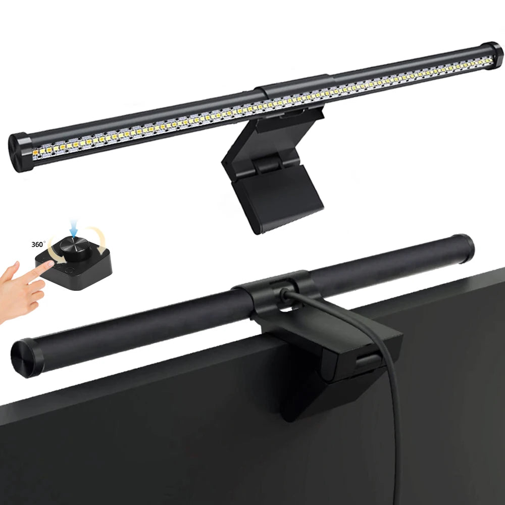 LumiView DeskPro – LED Monitor Lamp with RGB Ambient Lighting