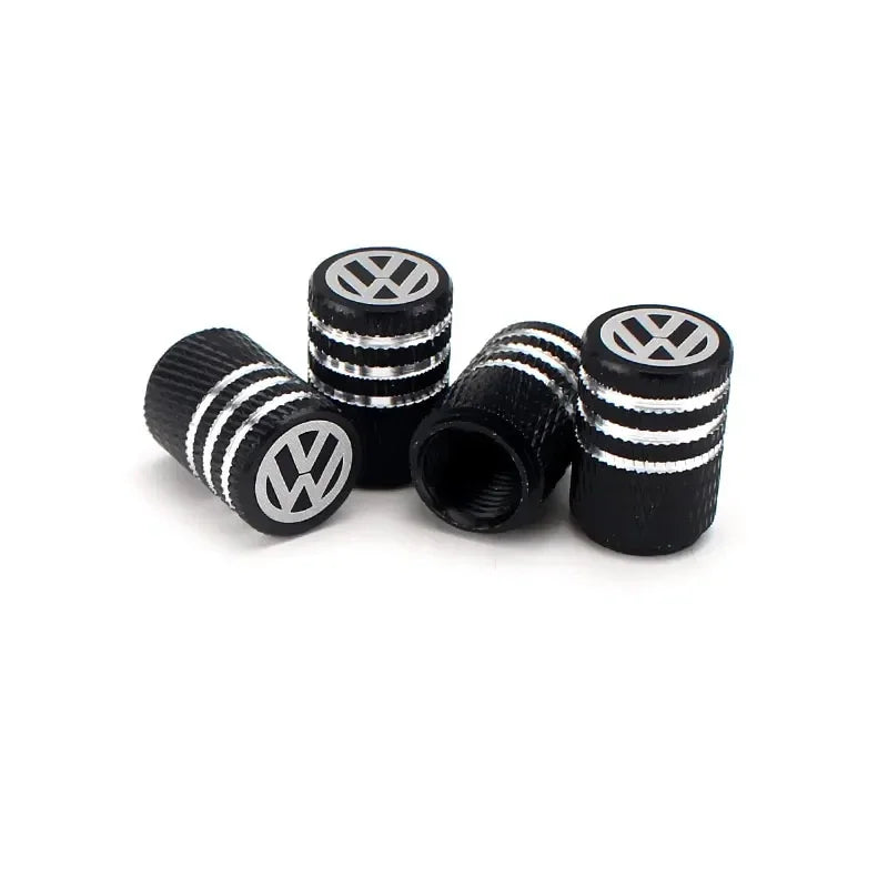 R-Line ValveGuard – 4PCS Wheel Tire Stem Caps for Volkswagen Models
