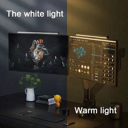 LumiView DeskPro – LED Monitor Lamp with RGB Ambient Lighting
