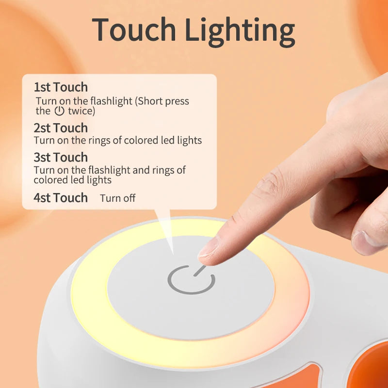 GlowLeash Retractable Lead