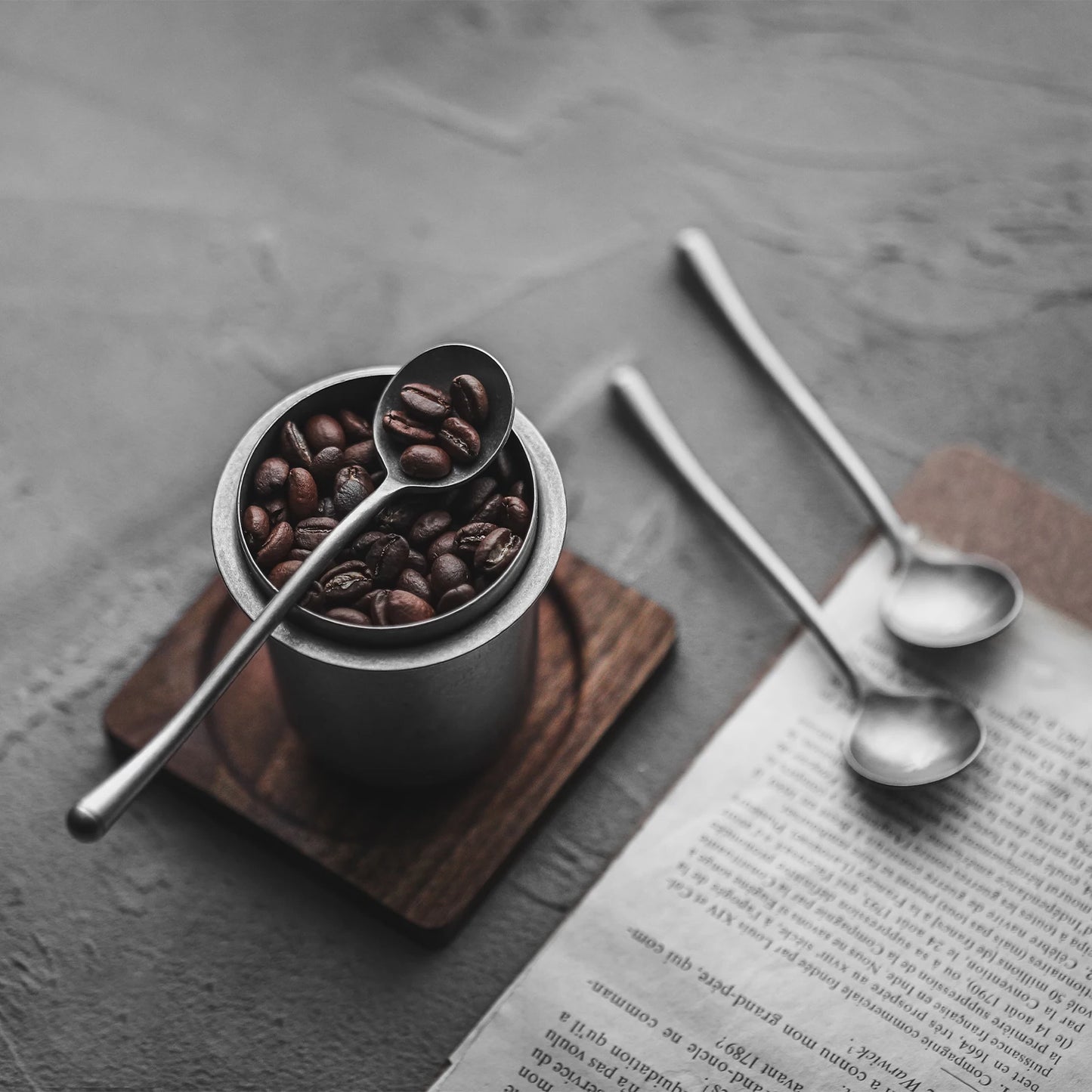 MHW-3BOMBER PrecisionStir – Portable Stainless Steel Spoon for Perfect Coffee