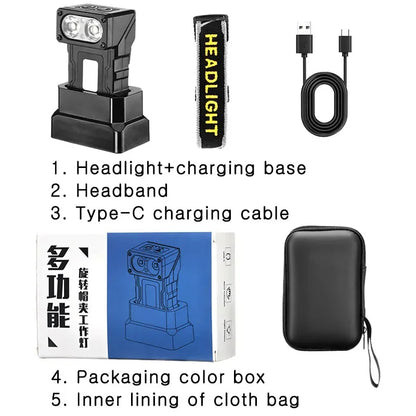 NightRider™ C1700 Bike Light – 1700 Lumens with Wireless Remote & Power Bank