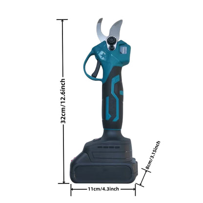Brushless Electric Pruning Shears Garden Tool Pruner Cordless Electric Garden Scissors Fruit Tree Compatible Makita 18V
